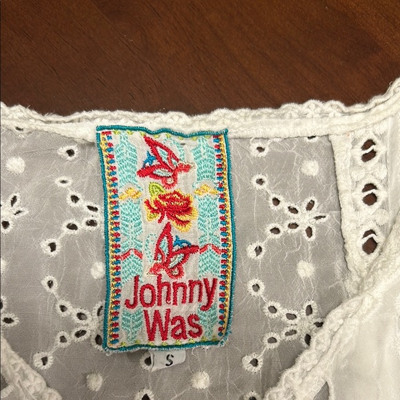 Johnny Was White Broderie Anglaise Tunic Top/Dress - Picture 3 of 10